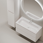 Тумба с раковиной Sancos Folk 100 см FL100W bianco