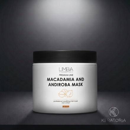 Питательная маска Limba Cosmetics Premium Line Macadamia and Andiroba 490 мл