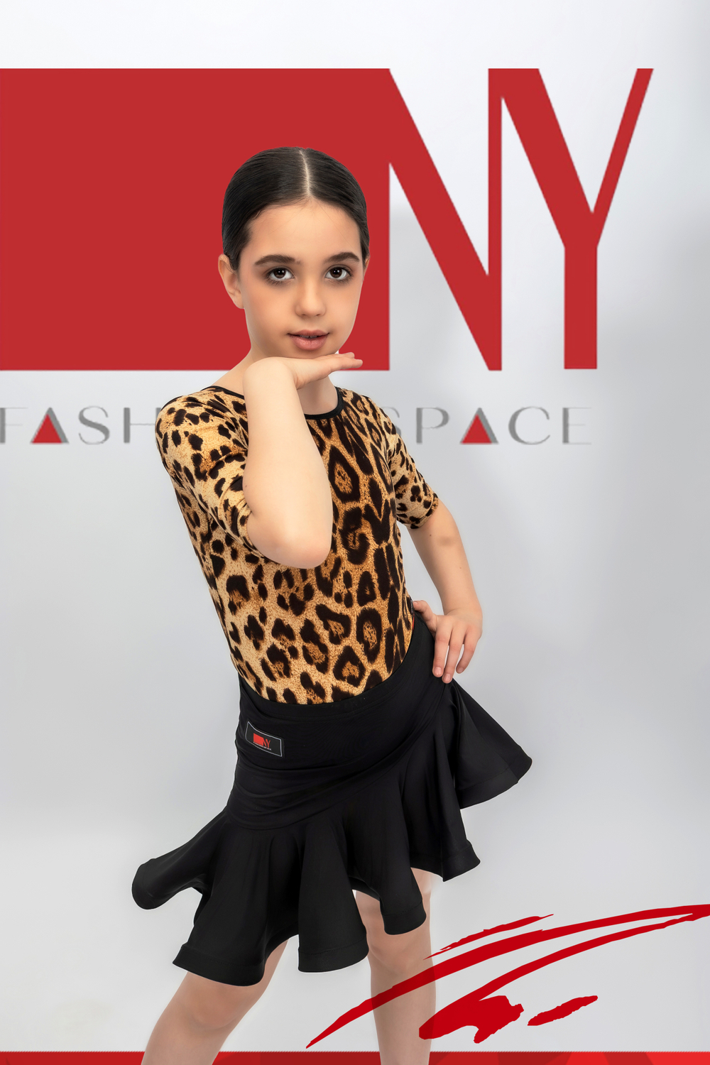 Юбка черная