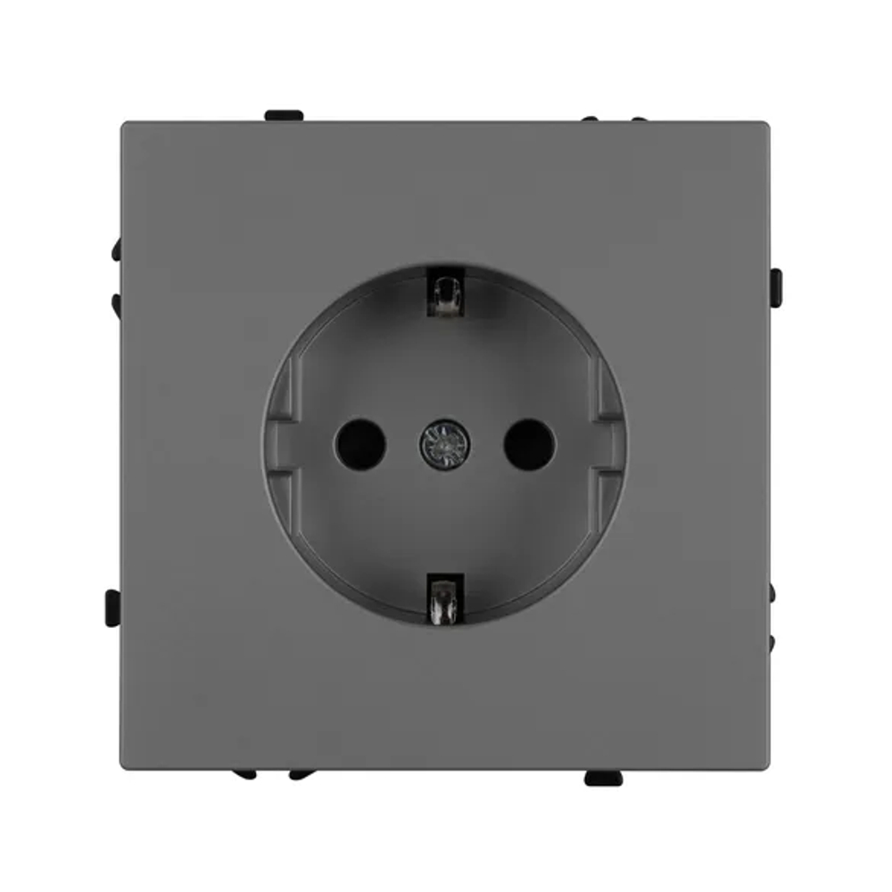 Механизм электрической розетки SCT-NOBE-MEU1-SFPL-GR (230V, 16A) (Arlight, -) 054279