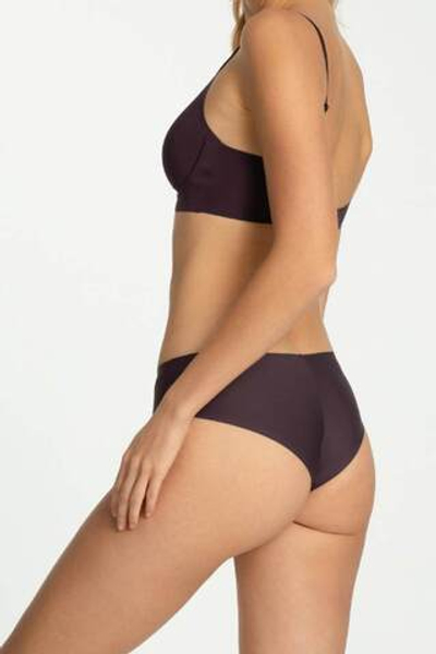 DARK PLUM/BLOOM Трусы бразильяно