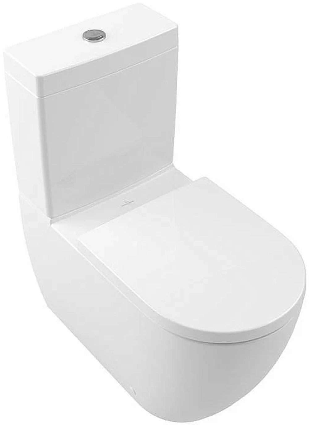 Унитаз-компакт Villeroy & Boch Subway 3.0 4672T001 альпийский белый, с бачком, безободковый, слив-торнадо