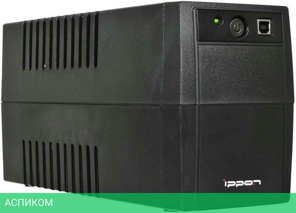 Источник бесперебойного питания Ippon Back Basic 850 Euro черный