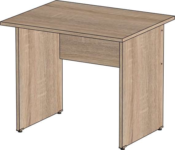 Стол письменный Стандарт Про дуб сонома