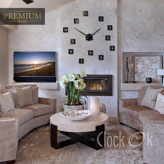 Настенные 3D часы Mix