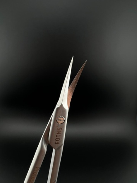 Ножницы для кутикулы Yoko SN 103, ручная заточка, 92мм