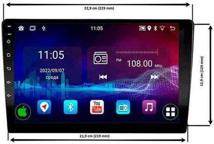 Topway TS7 1+16GB 8 ядер для Toyota Allion 2007-2016