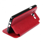 Чехол-книжка с магнитом для Samsung Galaxy E5, 007174-2 Красный