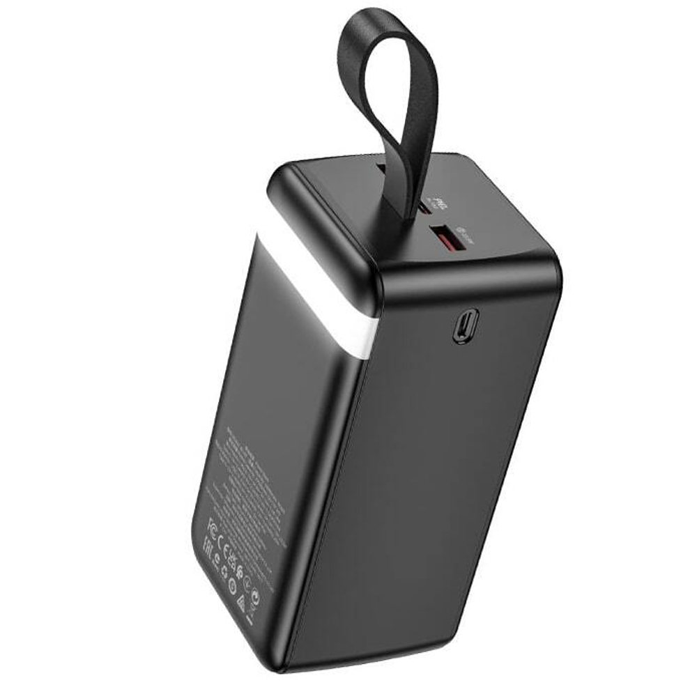 Портативный аккумулятор BOROFONE BJ14D 50000 mAh PD 20W+QC 3.0 (черный)