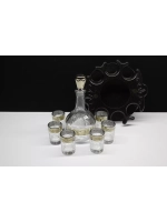 Стопки для водки 6 шт, графин стеклянный