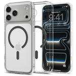 Чехол Spigen Ultra Hybrid Magsafe для iPhone 17 Pro прозрачный/графит