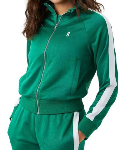 Женская Кофта теннисная Björn Borg Ace Track Jacket - verdant green