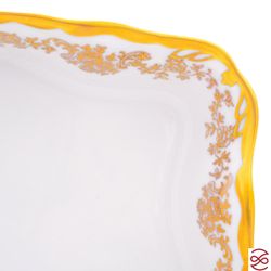 Салатник квадратный Queen's Crown Кастел 19 см