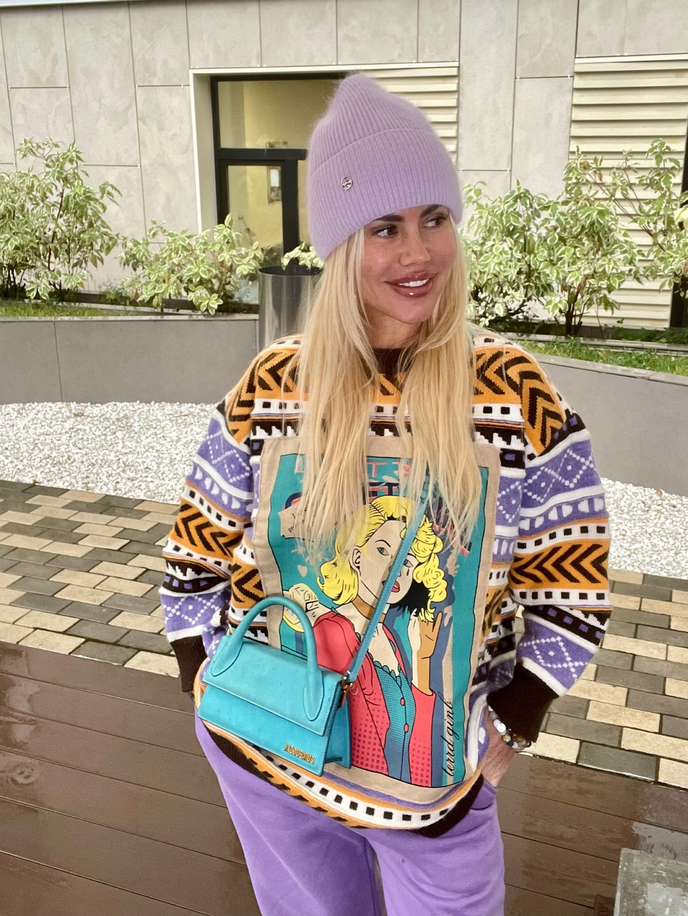 Свитер Pop up