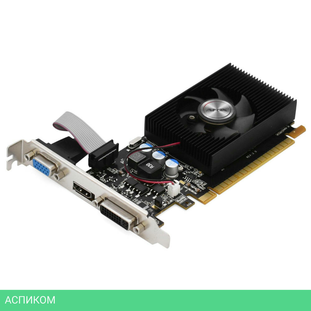 Видеокарта AFOX GeForce GT 730 4GB DDR3 (AF730-4096D3L5)