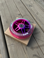 Колесо HIPExtreme H3 mix 110*24 мм, фиолетовый/розовый/прозрачный