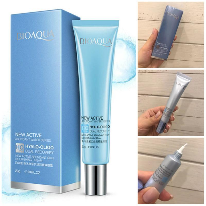 Крем для век BioAqua с Гиалуроновой кислотой Aquasource Hyalo-Oligo, 20 гр