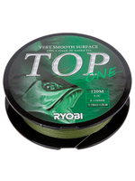 Шнур плетеный для рыбалки Ryobi TOP PE4X-120M Dark green 0.6/d-0.128mm