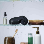 Черный мастурбатор с вибрацией SVibe Evo Snail Black CE-B