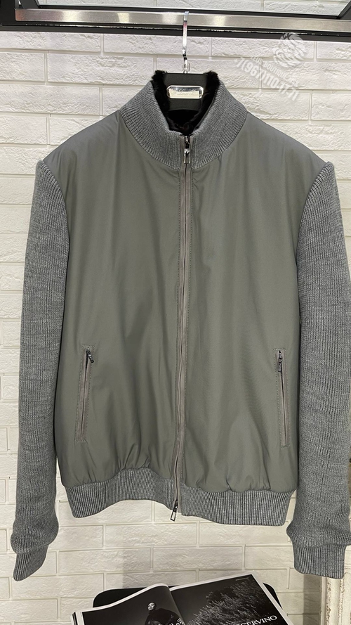 Бомбер Loro Piana с мехом