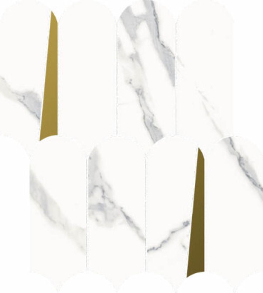 Мозаика STELLARIS STATUARIO WHITE MOSAICO ELEGANT (620110000229)