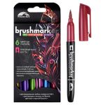 Набор маркеров 6цв, Феникс+ Металлик