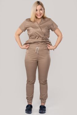 Костюм медицинский женский 386 ПЕСОЧНЫЙ