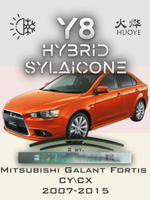 Щетки стеклоочистителя HUOYE Y8 600/425 мм на Mitsubishi GalantFortis | Hook/J-Hook