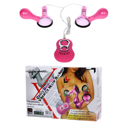 Baile Crazy Beauty - Вакуумный массажер для сосков с вибрацией