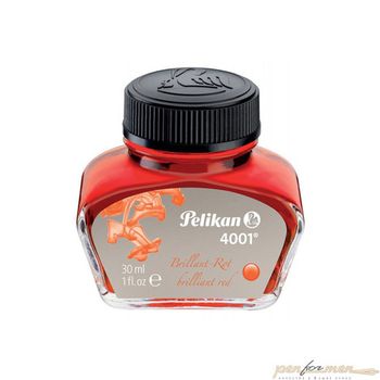 Флакон с чернилами Pelikan INK 4001 78 Brilliant Red 30мл (301036)