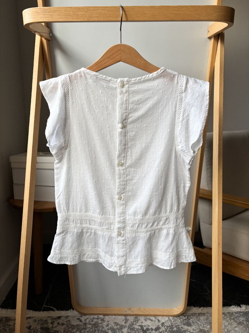 Хлопковая блузка Zadig & Voltaire, 128