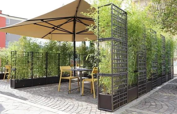 Кашпо пластиковое модульное Sipario 3