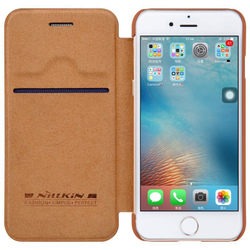 Кожаный чехол-книжка Nillkin Leather Qin для iPhone 7 / 8 / SE 2020