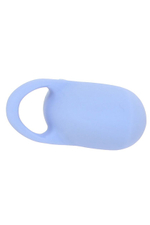 Голубой сенсорный вибромассажёр на палец Fuzu Sensa (Цвет: голубой)