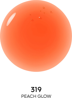 GUERLAIN KissKiss Bee Glow Oil - Блеск для губ с медом оттенок 319 Peach Glow, 9 ml