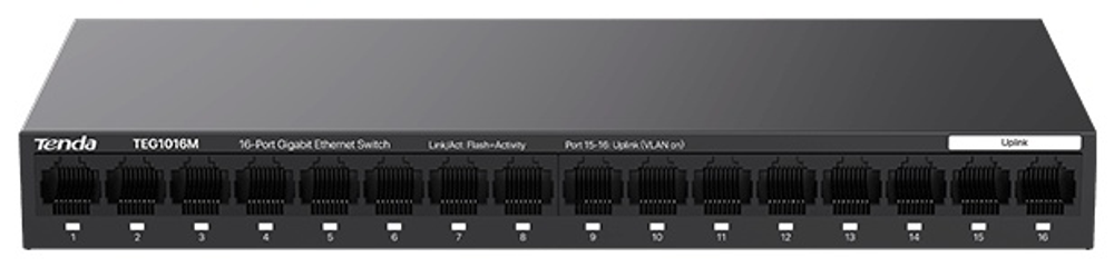Коммутатор Tenda TEG1016M