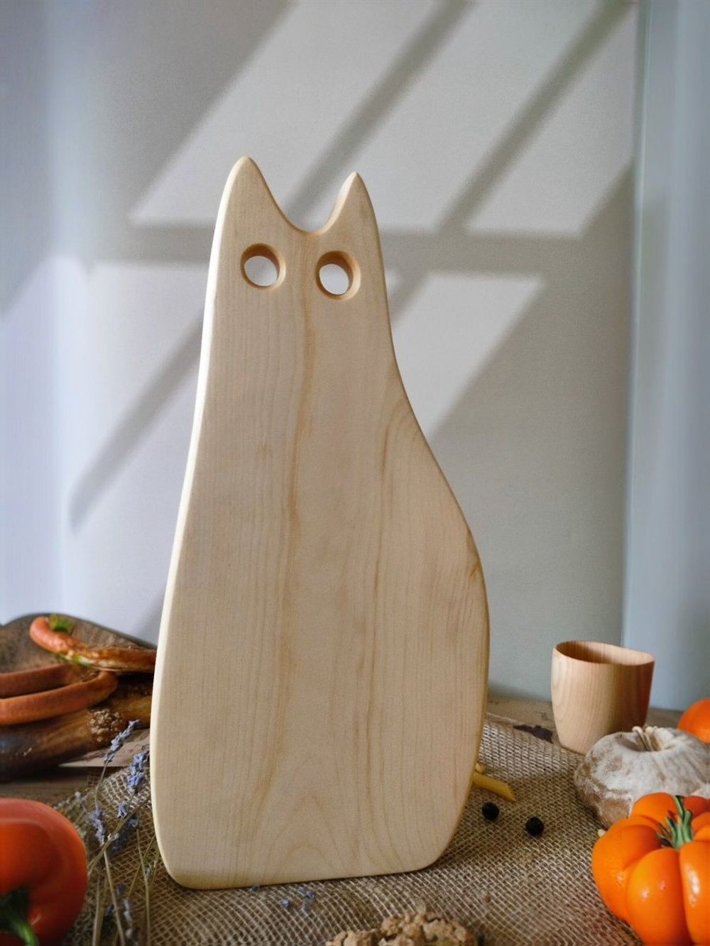 Доска разделочная из дерева сервировочная