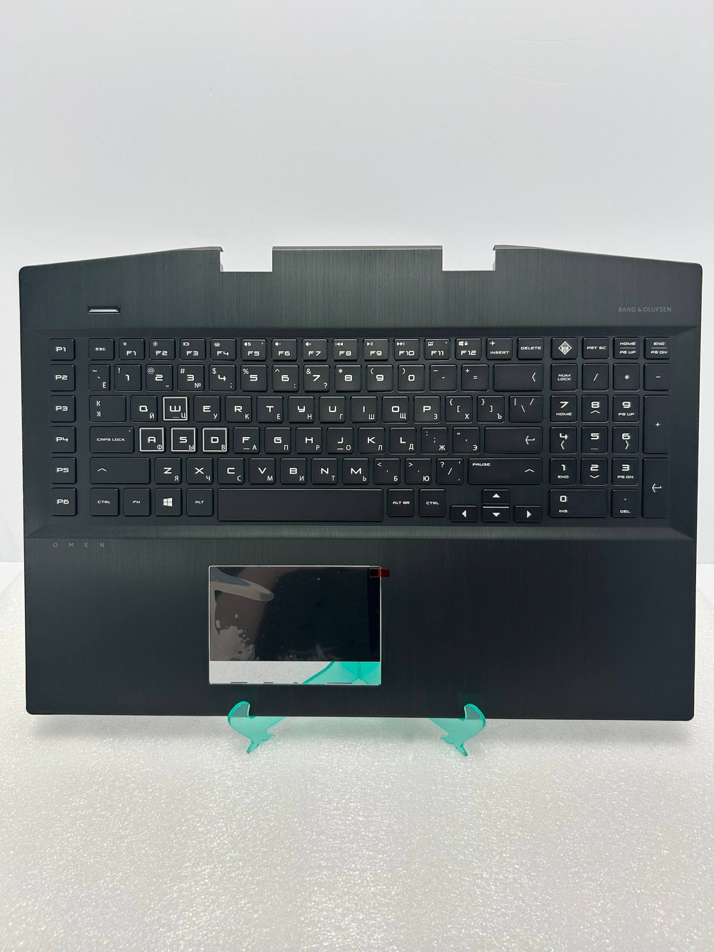 Топ-панель с клавиатурой RU для HP Omen 17-cb1 / 17-cb0 (L63808-251) (L62863-251)