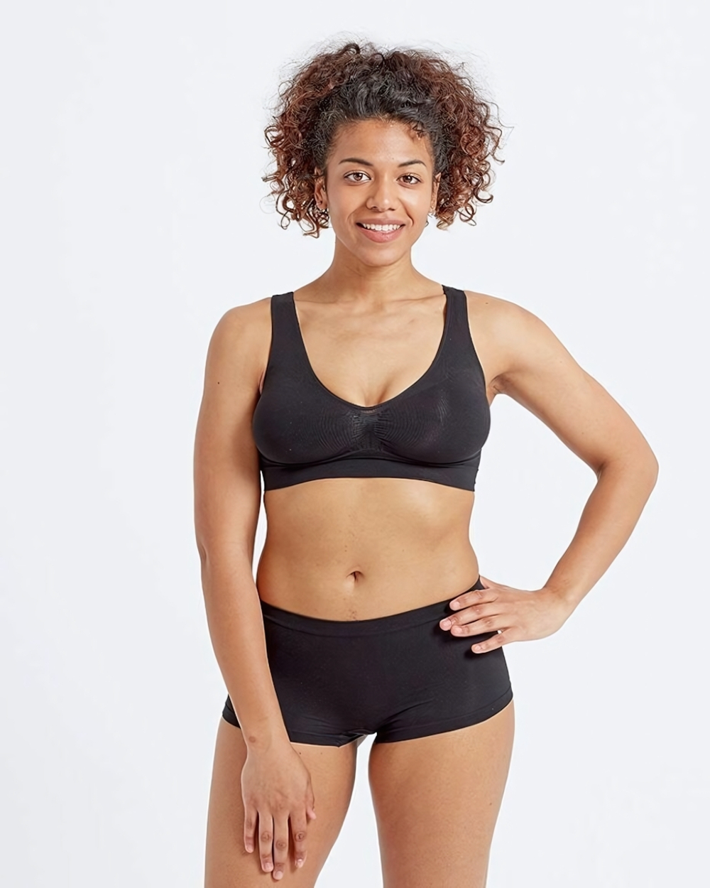 Эко-бюстгальтер Eco-wear (Размер: S-M) (Цвет: черный)