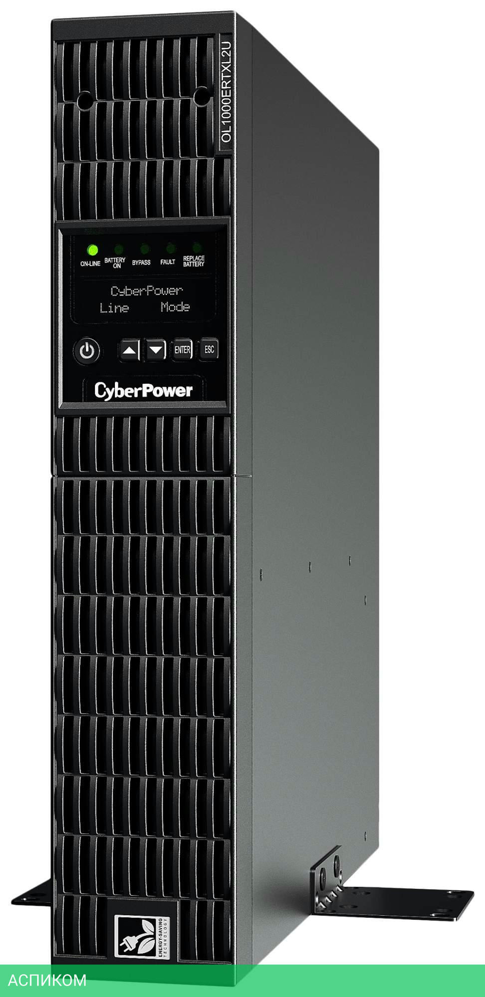 Источник бесперебойного питания CyberPower UPS Online (OL1000ERTXL2U)