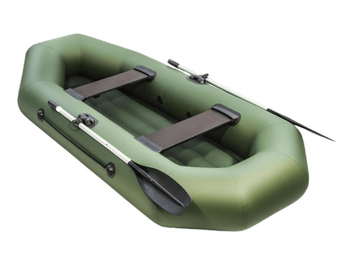 Барс-260 НАДУВНОЕ ДНО зеленый (лодка ПВХ)