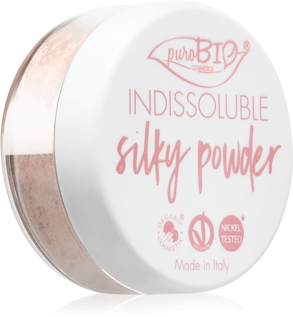 puroBIO Cosmetics Indissouble - матирующая рассыпчатая пудра, 8 g