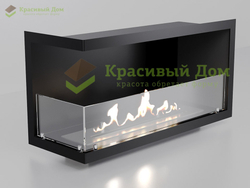 Угловой биокамин 1300