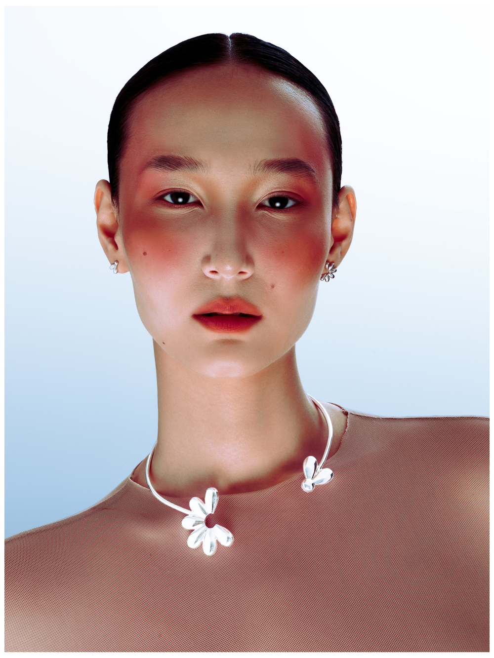 Серьги "Любит – не любит" маленькие