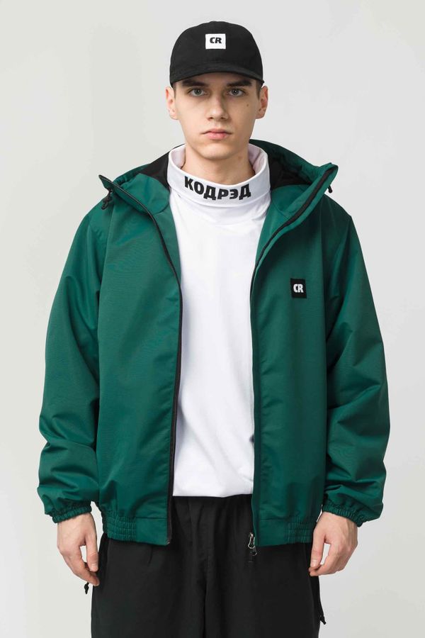 Ветровка Break Wide Зеленая Темная - фото 1