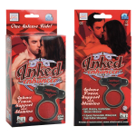 Черное виброколечко Inked (Цвет: черный)