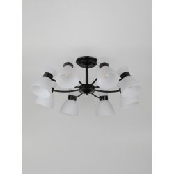 Люстра Rivoli Aemilia 9185-308 8хЕ27 60 Вт модерн | Лайт