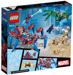 LEGO Super Heroes: Паучий вездеход 76114 — Spider-Man's Spider Crawler — Лего Супергерои Марвел