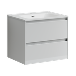 Тумба с раковиной Sancos Cento, 59 см., эмаль белый, CN60W