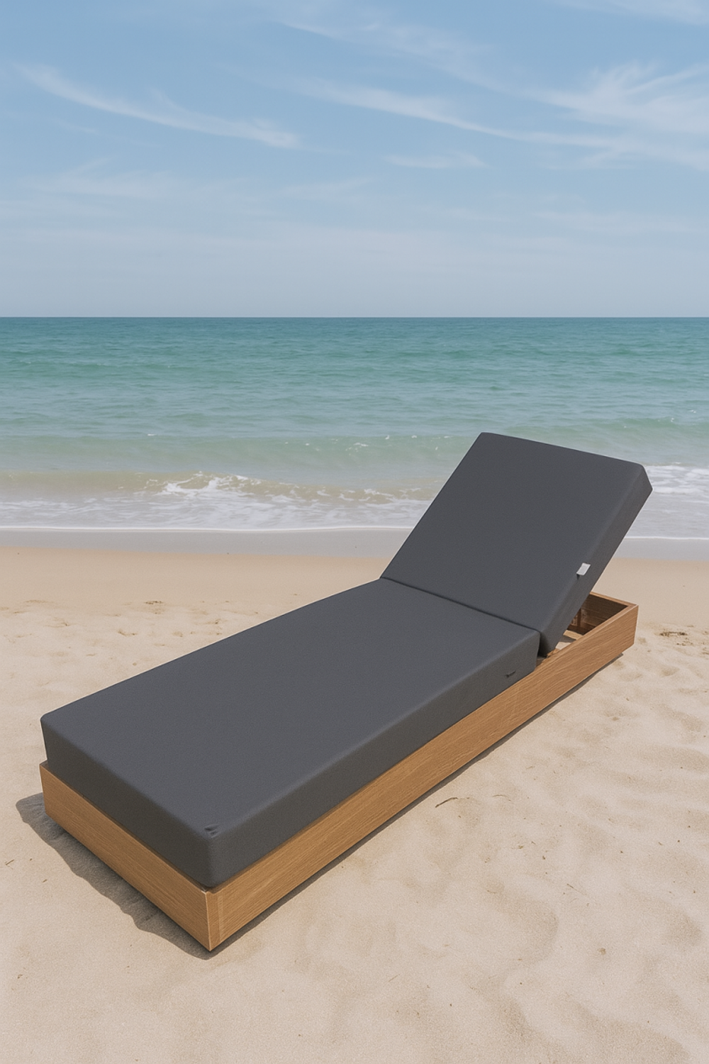 Матрас для шезлонга ReeHouse Mattress Acrylic, серый